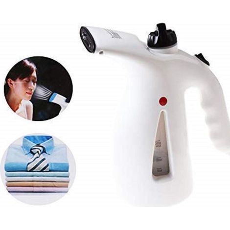 TRADE SHOP - Vaporizzatore Portatile Multifunzione Per Indumenti Viso 4in1 Stira Sterilizza Umidifica - (1/5)