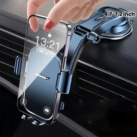 Car Phone Holder: 360 Degree Rotation, Suitable for 11.94-18.29 cm Devices, Waterproof, Foldable and Rotatable