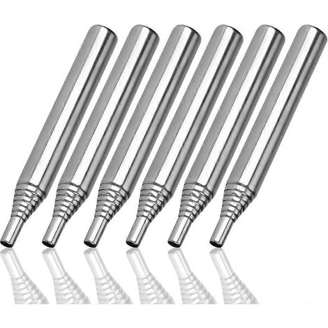 Soufflet de poche (lot de 6), outil de soufflage d'incendie pliable et résistant aux intempéries (1/4)