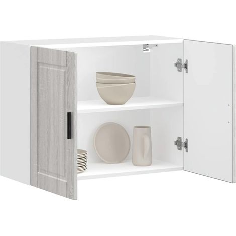 Küchen-Hängeschrank Porto Grau Sonoma Holzwerkstoff