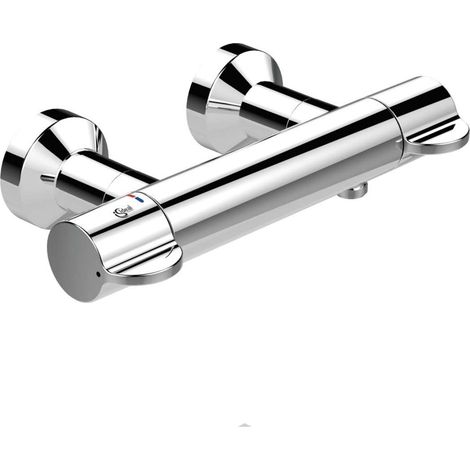 CERAPLUS 2 Termostatico doccia a parete S-conn. e. Disinfettare. disaccoppiamento cromato (1/4)