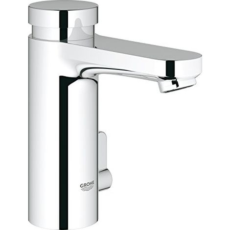 Serratura a chiusura automatica con batteria Eurosmart CT 36317 con finitura cromo (1/4)
