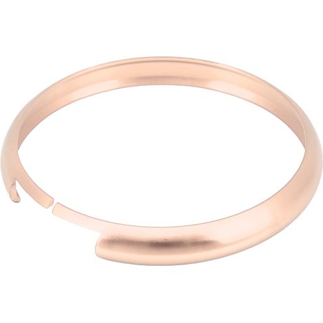 Anneau de finition en alliage d'aluminium pour télécommande de clé MINI R55 R56 R57 R58 R59 R60,Couleur champagne (1/5)