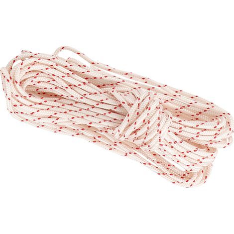 Corde de rechange 10m/32,8pi pour lanceur de tronçonneuse et tondeuse, câble résistant pour équipement extérieur (1/5)