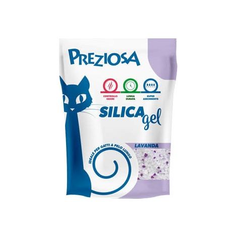 Sabbia per Gatto Lavanda PREZIOSA 2,25 Kg
