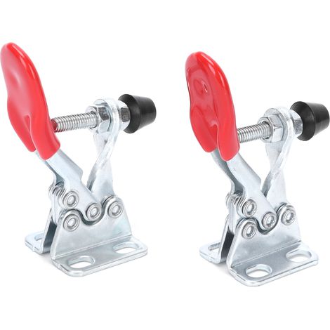 2 Ensembles de Serre-Joints à Bascule LD GH‑201‑A, Outils à Main avec Capacité de Serrage 30kg pour Établi (1/5)