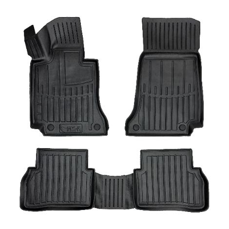 Alfombrillas para Mercedes Clase C W205 2014-2021 (excepto coupé, incluyendo híbrido enchufable [PHEV]) (1/5)