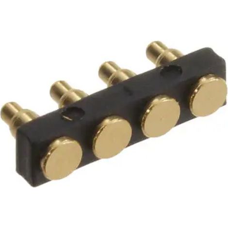 Connecteur de circuit imprimé RS PRO, 2.54mm 1 rangée, Droit ( Prix pour 1 )