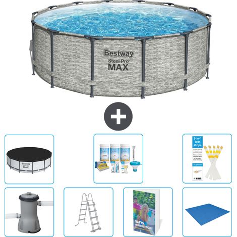Bestway Steel Pro MAX Rund - 427x122 cm - 8-teilig S599