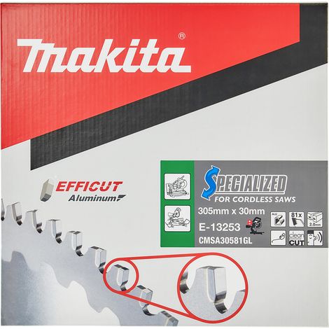 Scie circulaire Makita E-13253 305x30 mm Z81 -3°