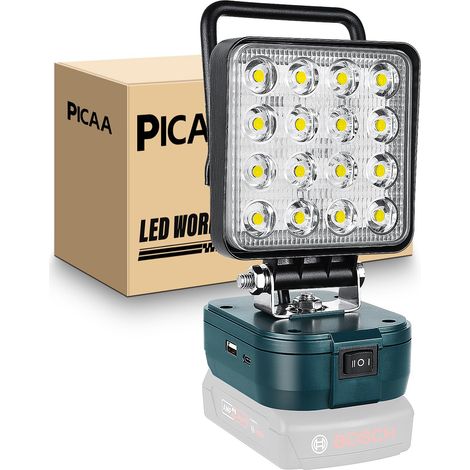 48W Lampe de Travail LED Sans Fil pour 18/20 V (1/5)
