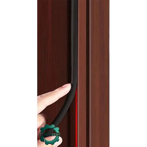 Manuzen - Joint d’étanchéité autocollant profil D 10 m — portes et fenêtres (1/5)