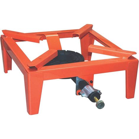 FORNELLONE A GAS PESANTE 'DAVIL' cm 28,5 x 28,5 - (spes. 2 mm) - bruciatore 3,5 kw