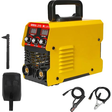 Máquina de soldadura MMA, corriente ajustable, diseño portátil, MMA-315 (1/2)