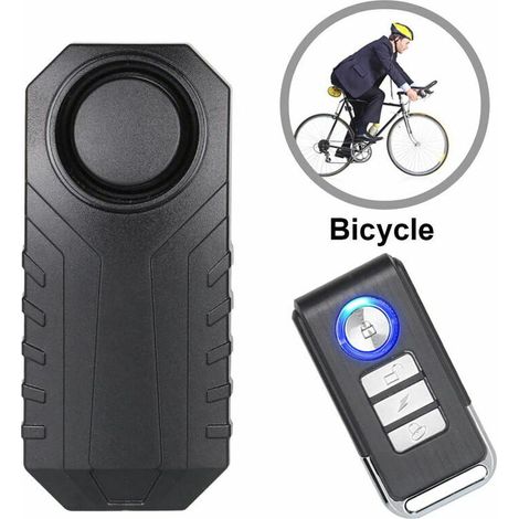 EASYCOMFORT Alarme De Vélo, Antivol Pour Véhicules Moto Avec Télécommande, 113 Db Super Loud (Pack De 1) (1/5)