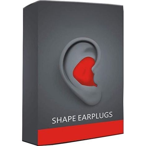 1 Paire Bouchons d'oreilles,Silicone,Réduction bruit,Confortable,Sommeil,Étude,Travail (1/5)