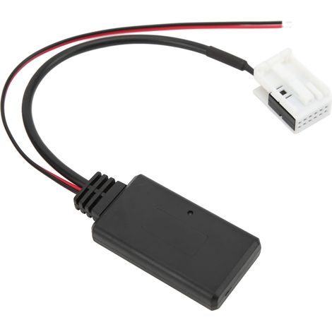 RD4 12-poliger Bluetooth-Aux-Audiokabeladapter für Citroën C2 C3 C4 C5 C6 C8 Autoradio (ohne Mikrofon) (1/5)