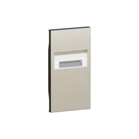 Cover per lampada segnapasso 2 moduli, Champagne KC71 bticino Living Now