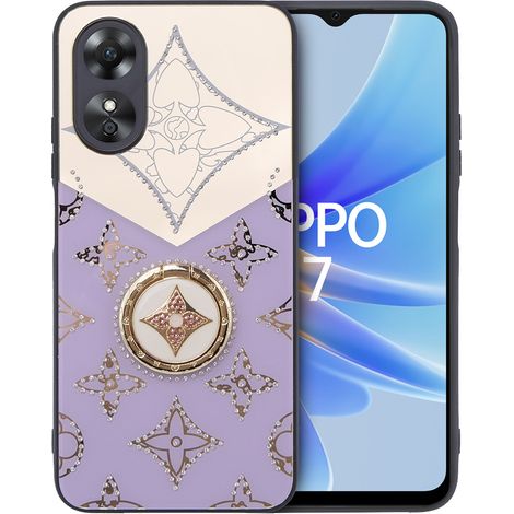 Funda de moda para Oppo A17, color morado. (1/5)