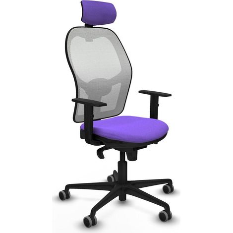piqueras-y-crespo Silla ergonómica moderna lila (1/3)