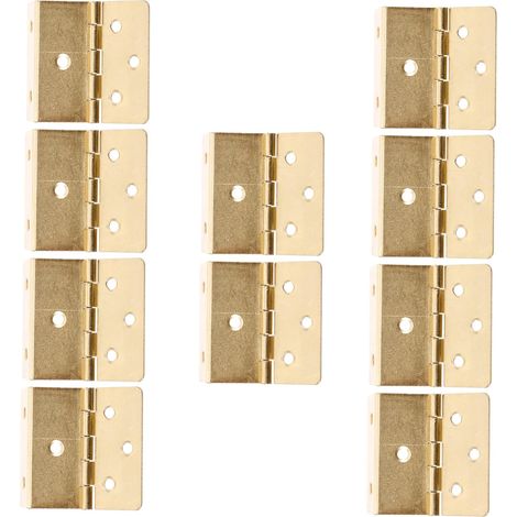 10pièces Lot de Charnières de Meubles Style (1/5)