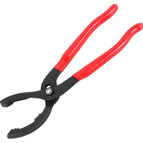 Oil Filter Wrench - Adjustable Oil Filter Key - 30 cm - For Metal Oil Filters 60 mm to 102 mm - 1 Piece