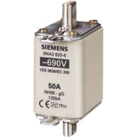 Siemens 3NA38246 Inserto fusibile Misura fusibile = 0 80 A 690 V 3 pz. (1/3)