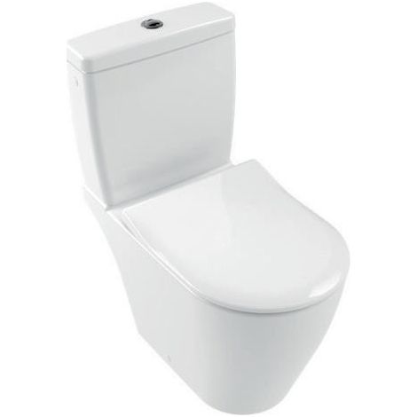 V&B Stand-WC AVENTO ti. 370x640mm spülrandl DF weiß Alpin