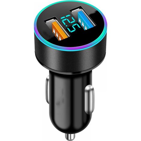 Transmetteur Fm Bluetooth Voiture - Chargeur Allume-Cigare 20 W PD 18 W QC3.0 - Adaptateur Bluetooth Mains-Libres avec Microphone Anti-Bruit - Pour Voiture - 1 Pièce (1/5)