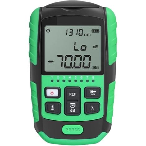 Compteur de puissance optique Testeur de stylo optique multifonctionnel de compteur de puissance 4 en 1, testeur de panne de câble LAN déconnecté Test de câble réseau Compteur de puissance à fibre opt (1/5)