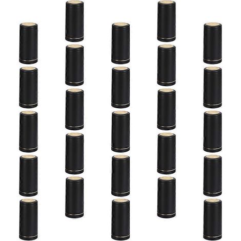 75 manchons thermorétractables pour bouchons de bouteilles de vin, pour le stockage (1/5)