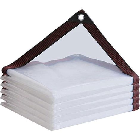 Bâche imperméable - Bâche transparente ultra-résistante, couverture extérieure pour parents 2x3m