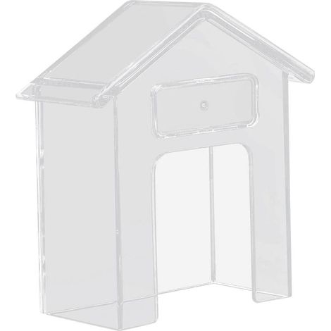 Housse de sonnette Housse de protection contre la pluie Abri de sonnette de maison Protection du bouton de carillon Transparent Housse de protection anti-éclaboussures pour machine d'assistance