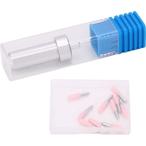 Lot de 10 porte-lames Fine Point en acier allié, lames de coupe 30°, boîtier en alliage d'aluminium pour Cricut JOY