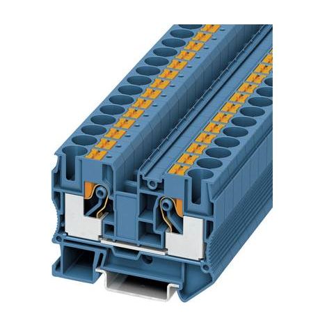 Bloc de jonction simple Contenu: 1 pc(s) Phoenix Contact PT 10 BU 3212123 (1/2)