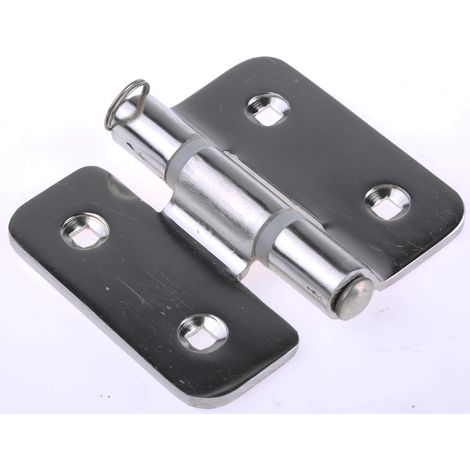 Charnière Goupille en inox, 82mm x 92mm x 3mm ( Prix pour Paquet de 2 ) (1/2)