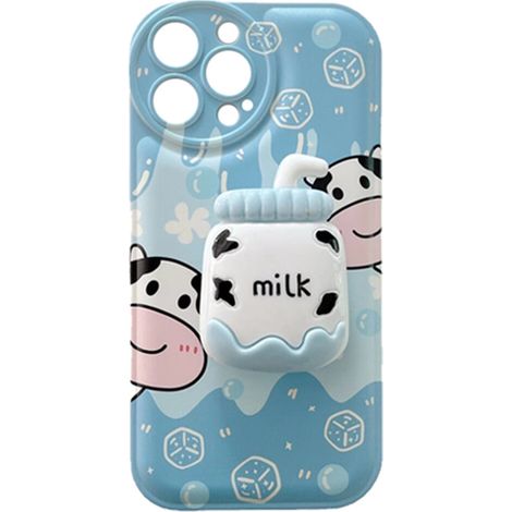Questa custodia in TPU per iPhone 14 Pro Max offre protezione per la fotocamera, ritagli precisi per un facile utilizzo e un esclusivo design con supporto, il che la rende un regalo ideale. (1/2)