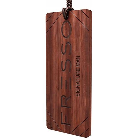 Ciondolo profumato in legno Fresso - Signature Man (1/2)