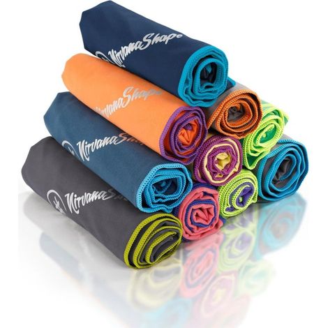 NirvanaShape Microfibre Towel, Quick Dry, Light, Absorbent Sports Towel/Travel Towel Ideal for Sports, Outdoors, Beach, Camping and Sauna (1/5)