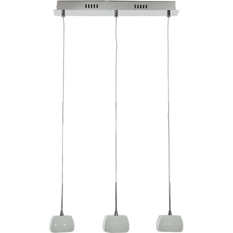 Deckenleuchte HW130, Pendelleuchte Hängeleuchte Deckenlampe, 3-flammig (1/5)