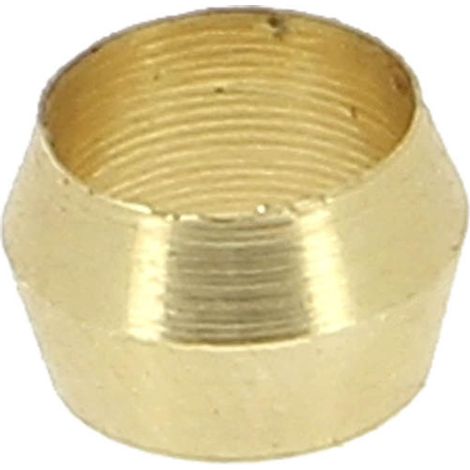 Anquier – Bague laiton bicône Ø6 – Raccord étanche pour plomberie – Résistance à la corrosion – Diamètre extérieur 6 mm