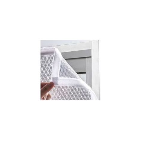 NALOOKAMIC Rideau thermique 120x140cm – Isolation phonique et thermique – Film à bulles PVC – Réduit bruit et consommation d'énergie (1/5)