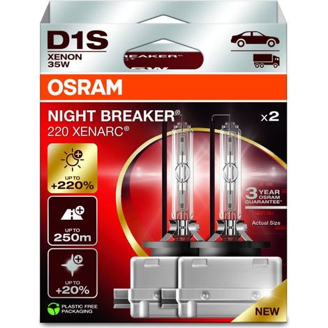 Osram Night Breaker Xenarc D1S NL 220% Set (1/8)