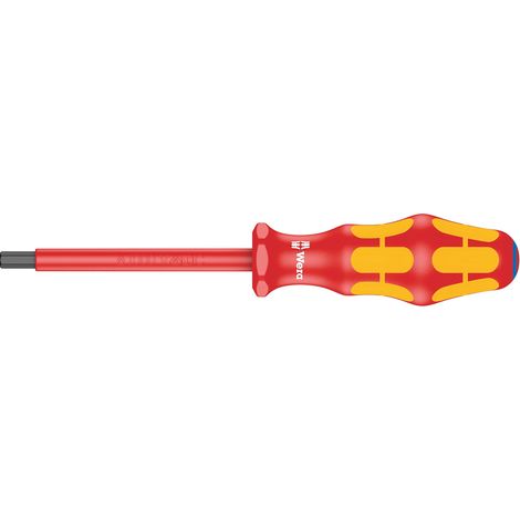 Tournevis isolé pour Vis à empreinte hexagonale, 6.0 x 100 mm, Rouge (1/5)