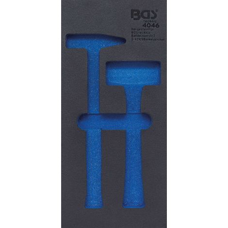 Insert servante atelier BGS 4046 mousse noire 189x408mm