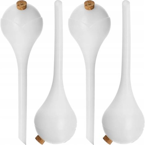 Set mit 4 Blumengießkugeln mit Verschlusskappe, 400 ml