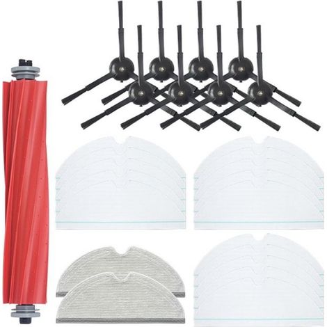 Brosse Latérale - Compatible Roborock Q7 Max Max+ T8 - Pour Robot Aspirateur - 8 Pièces (1/4)