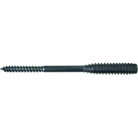 Vis TOP ROC menuiserie aluminium sans tête 6 pans creux zingué - 6 x 130 mm Filet 55 mm - ING FIXATIONS