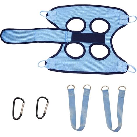 Harnais de toilettage pour chat, écharpe pour chien pour couper les ongles - Hamac pour animaux de compagnie coupe-ongles Hamac de sac de retenue respirant pour chat, écharpe de toilettage confortab (1/5)