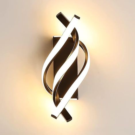 Lampe murale LED intérieure, 22w 2500lm lampe murale LED minimaliste, applique murale intérieure pour chambre à coucher, couloir, salon, bureau, salle à manger (1/5)